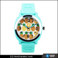 2015 new arrival watch geneva watch attractive color